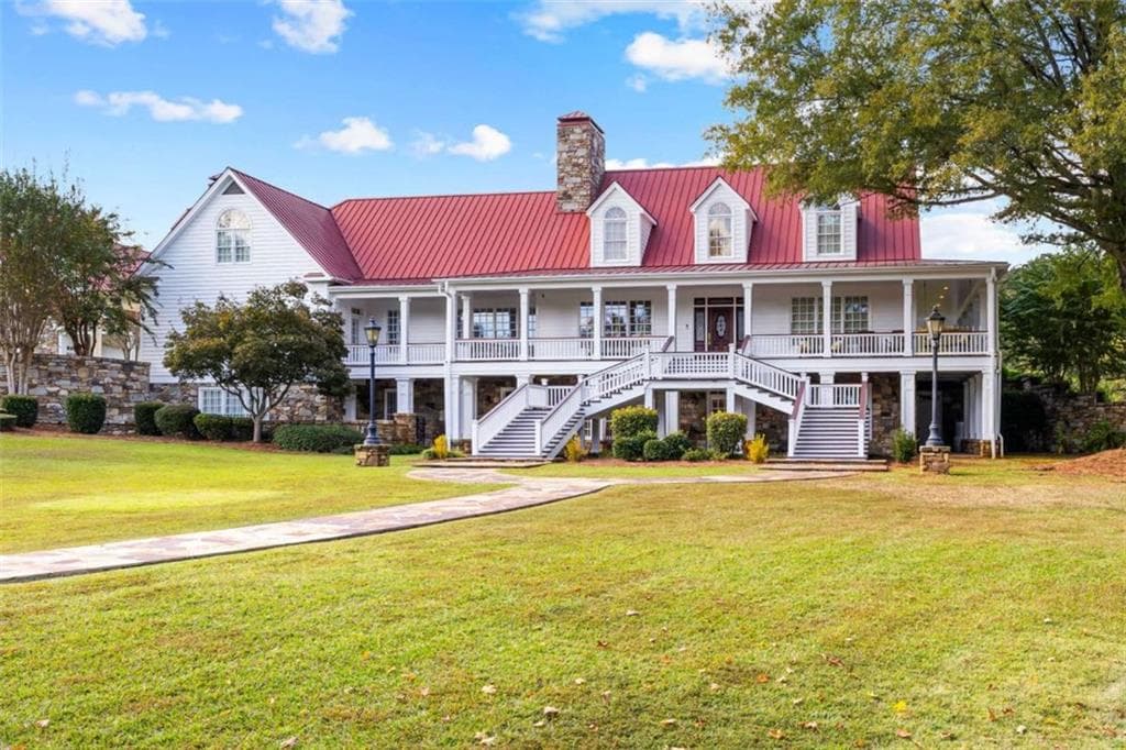 6 bedroom, 7 bathroom, 6,062 sq ft single family residence for sale at 5225 Chalybeate Springs Road, Woodland, GA 31836