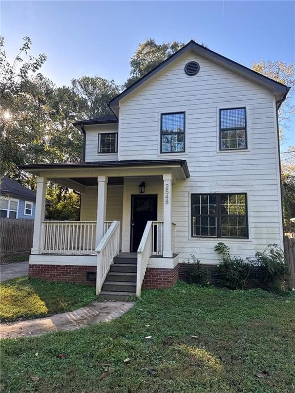 4 bedroom, 3 bathroom, 1,792 sq ft single family residence sold at 2548 Bellview Avenue, Atlanta, GA 30318
