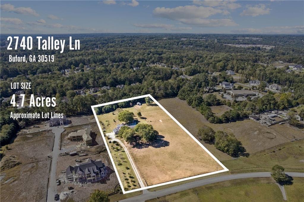 2 bedroom, 4 bathroom single family residence sold at 2740 Talley Lane, Buford, GA 30519