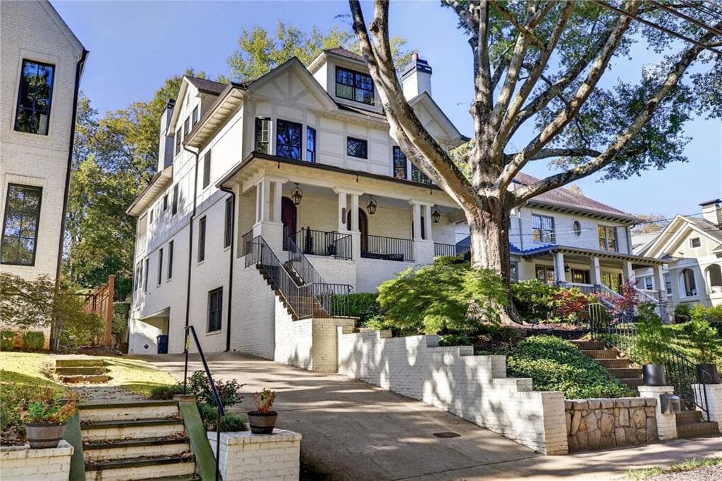 5 bedroom, 7 bathroom, 6,100 sq ft single family residence sold at 1326 Lanier Boulevard, Atlanta, GA 30306