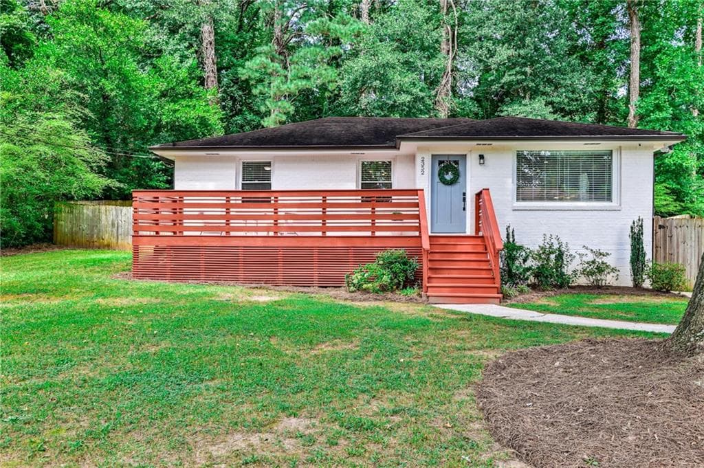 3 bedroom, 3 bathroom, 1,752 sq ft single family residence sold at 2352 Marion Circle, Decatur, GA 30032