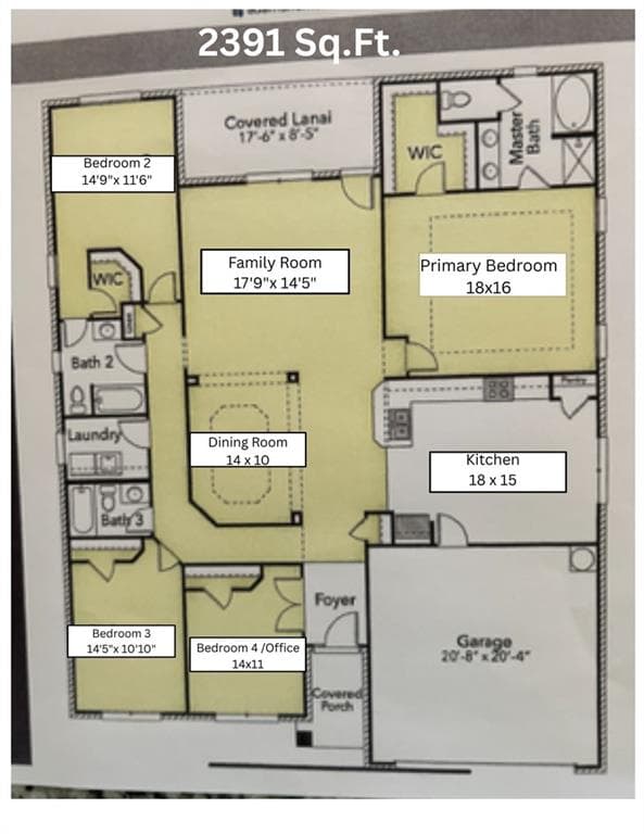 4 bedroom, 3 bathroom, 2,391 sq ft single family residence for sale at 104 Eagle Heights Drive, Maysville, GA 30558 — photo 10