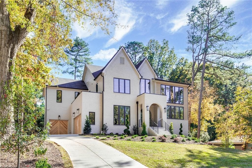 5 bedroom, 6 bathroom, 6,349 sq ft single family residence sold at 5845 Greenbrier Road, Atlanta, GA 30328