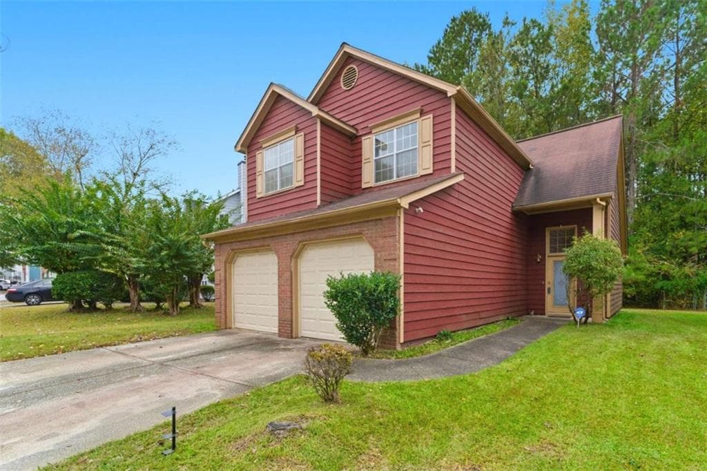 3 bedroom, 3 bathroom single family residence sold at 6581 Coventry Point, Austell, GA 30168