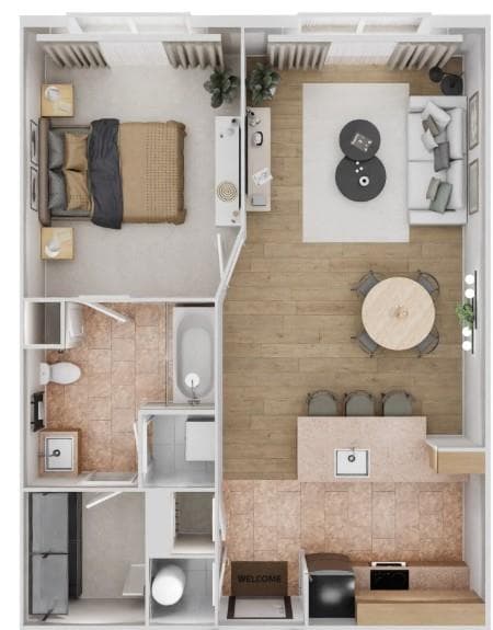 1 bedroom, 1 bathroom, 681 sq ft apartment for rent at 1740 Century Circle 1012, Atlanta, GA 30345 for $1,545 a month — photo 6