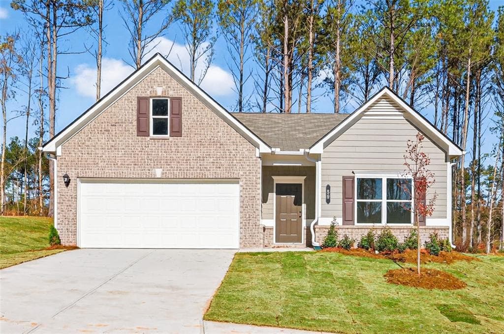3 bedroom, 2 bathroom, 1,740 sq ft single family residence sold at 59 Thedford Drive, Hoschton, GA 30548