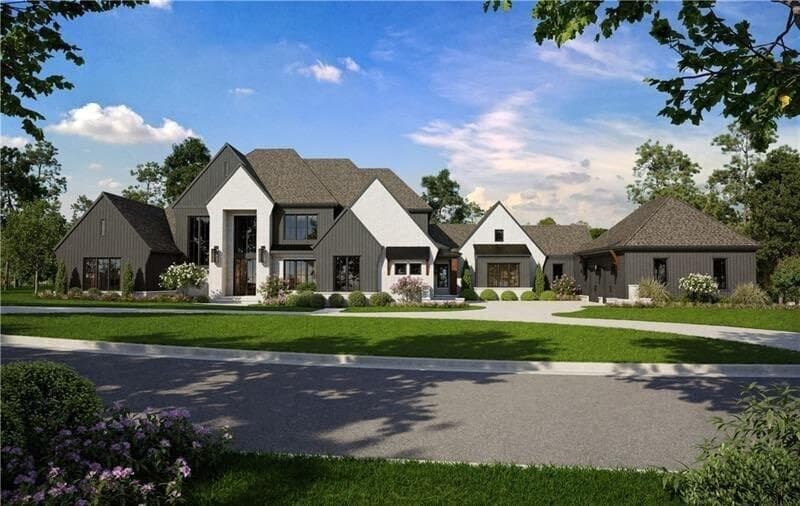 7 bedroom, 10 bathroom, 13,614 sq ft single family residence under contract at 10310 Magnolia Meadow Court, Milton, GA 30004
