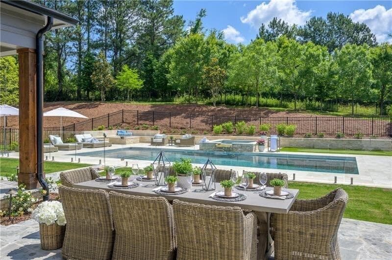 7 bedroom, 10 bathroom, 13,614 sq ft single family residence under contract at 10310 Magnolia Meadow Court, Milton, GA 30004 — photo 5