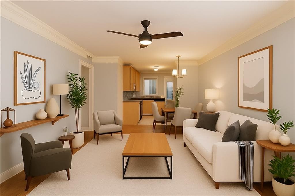 2 bedroom, 1 bathroom, 775 sq ft condominium sold at 375 6th Street 5, Atlanta, GA 30308
