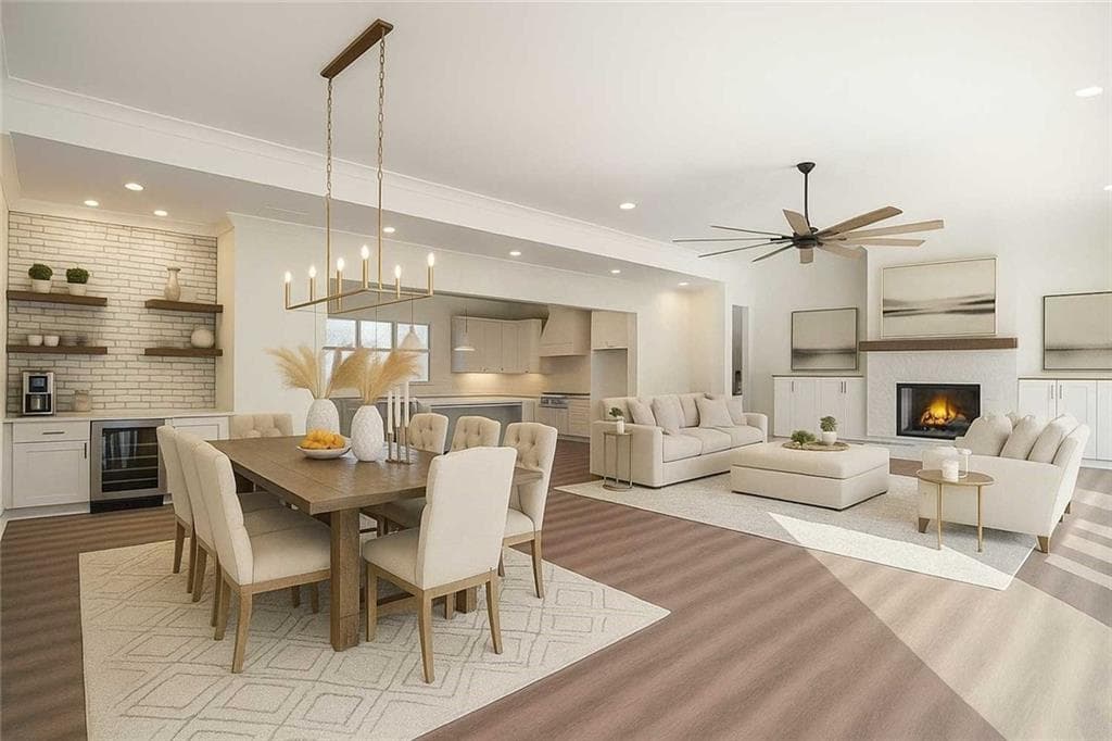 4 bedroom, 4 bathroom, 3,804 sq ft single family residence for sale at 208 Summer Ridge Drive, Ball Ground, GA 30107 — photo 7
