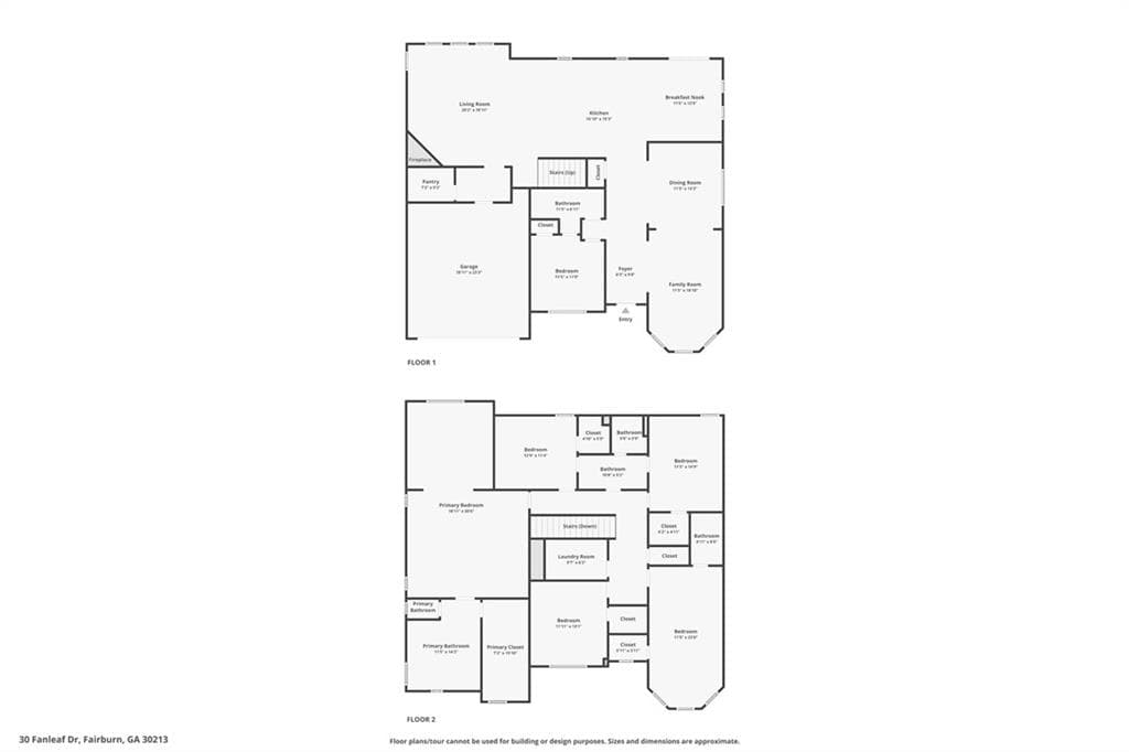 6 bedroom, 4 bathroom, 4,730 sq ft single family residence under contract at 30 Fanleaf Drive, Fairburn, GA 30213 — photo 3