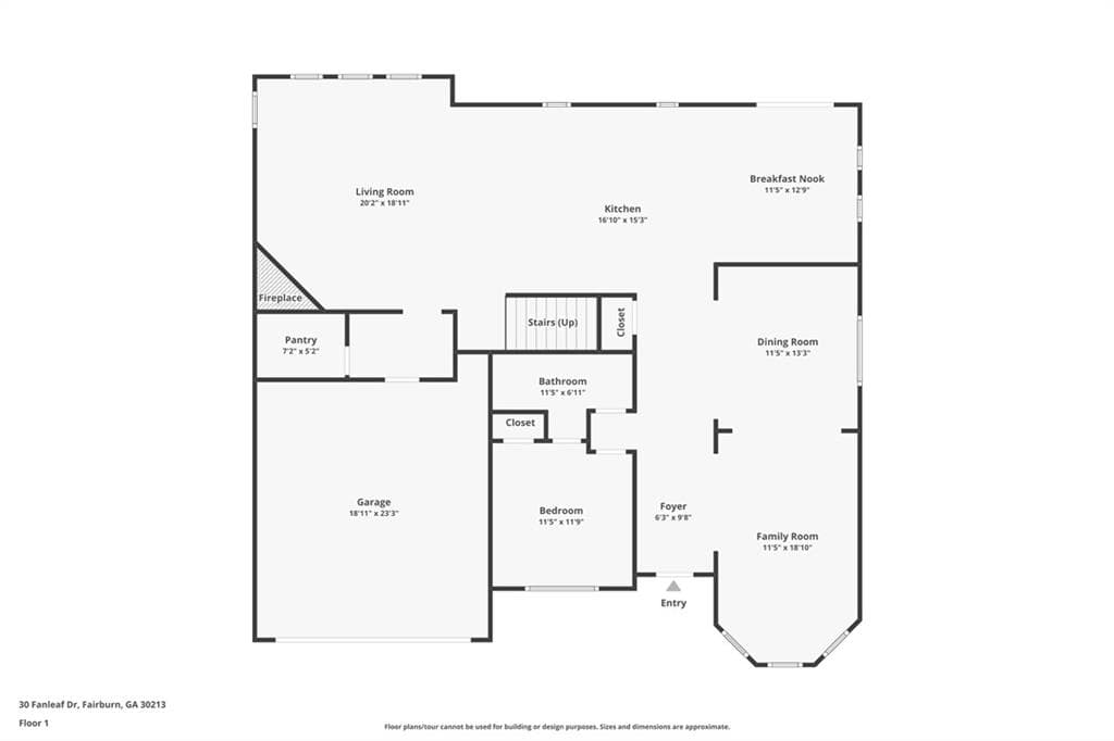 6 bedroom, 4 bathroom, 4,730 sq ft single family residence under contract at 30 Fanleaf Drive, Fairburn, GA 30213 — photo 4