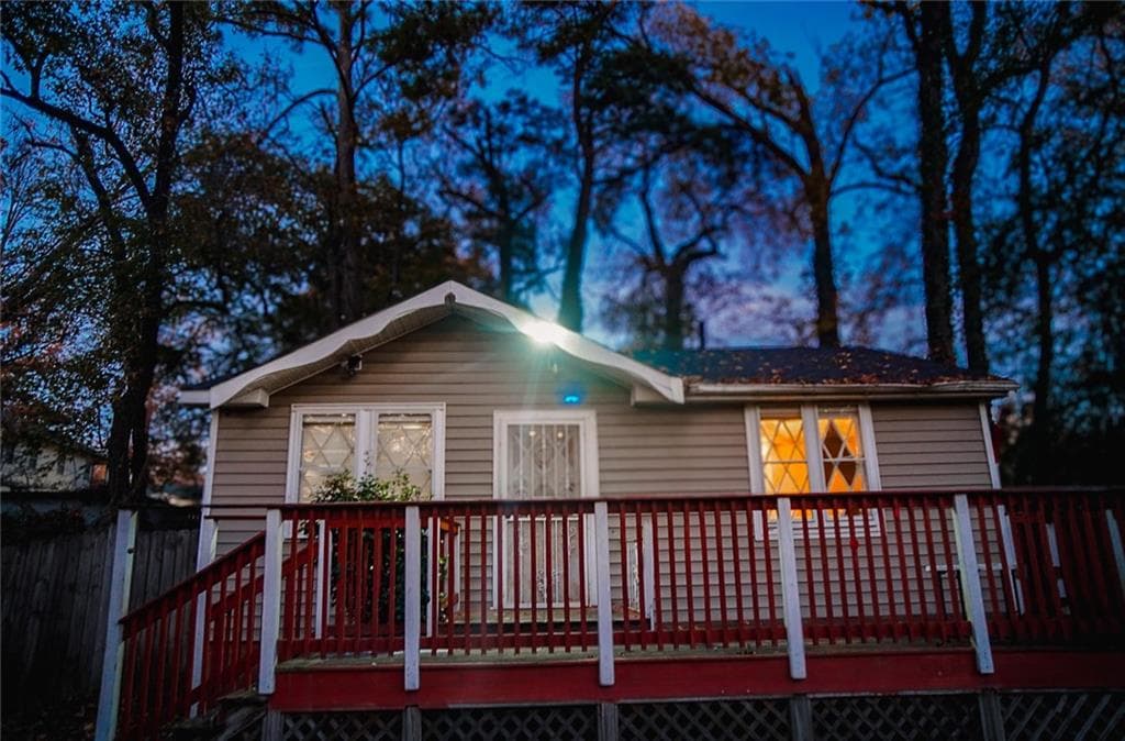 2 bedroom, 1 bathroom, 1,008 sq ft single family residence sold at 5809 Park Road, Atlanta, GA 30340