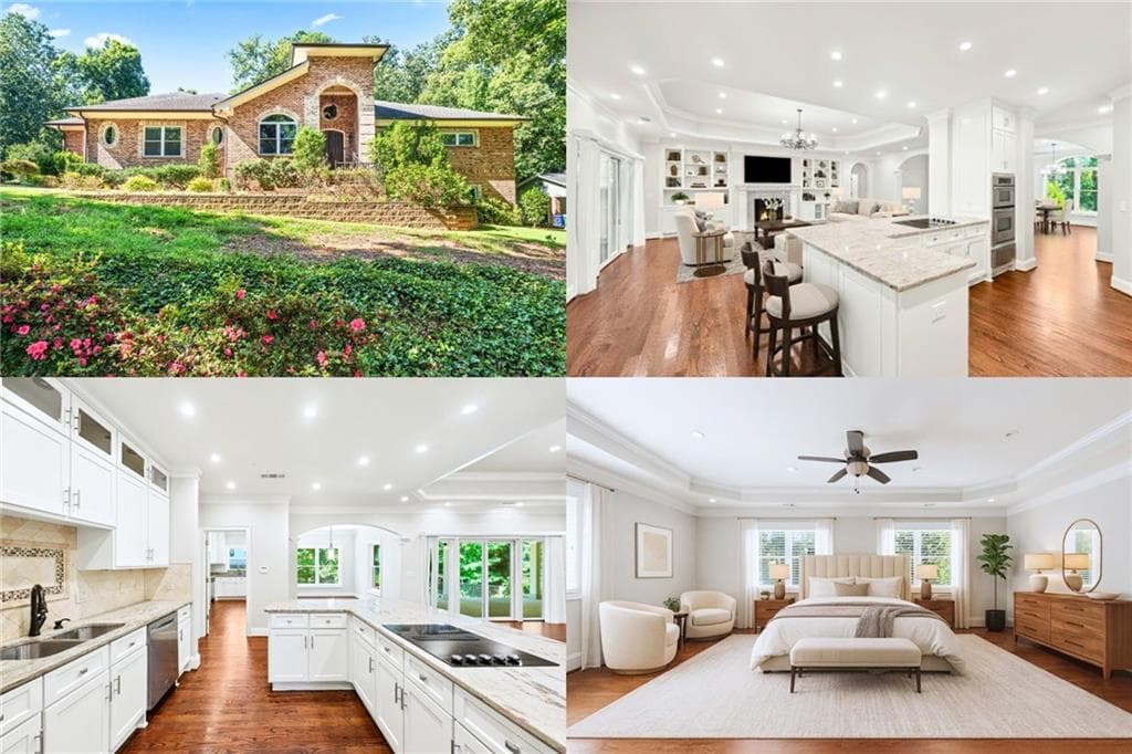 4 bedroom, 5 bathroom, 5,378 sq ft single family residence sold at 5816 Chamblee Dunwoody Road, Atlanta, GA 30338
