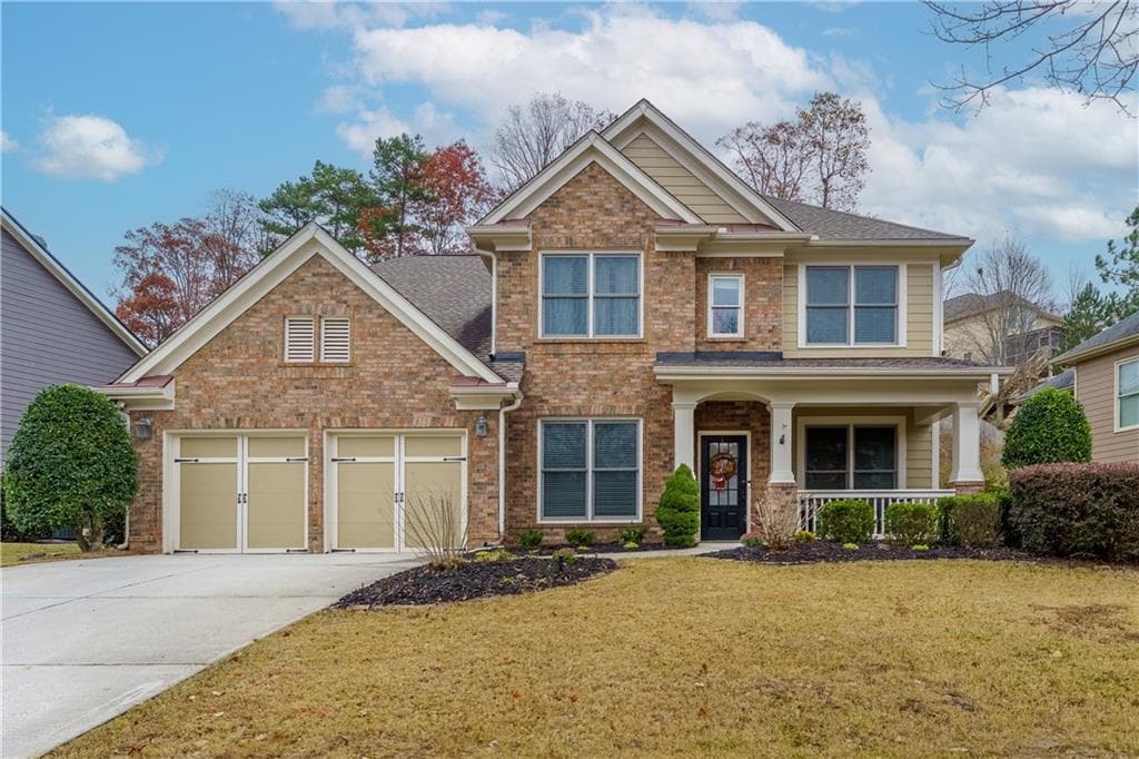 5 bedroom, 4 bathroom, 3,156 sq ft single family residence sold at 7525 Brookstone Circle, Flowery Branch, GA 30542