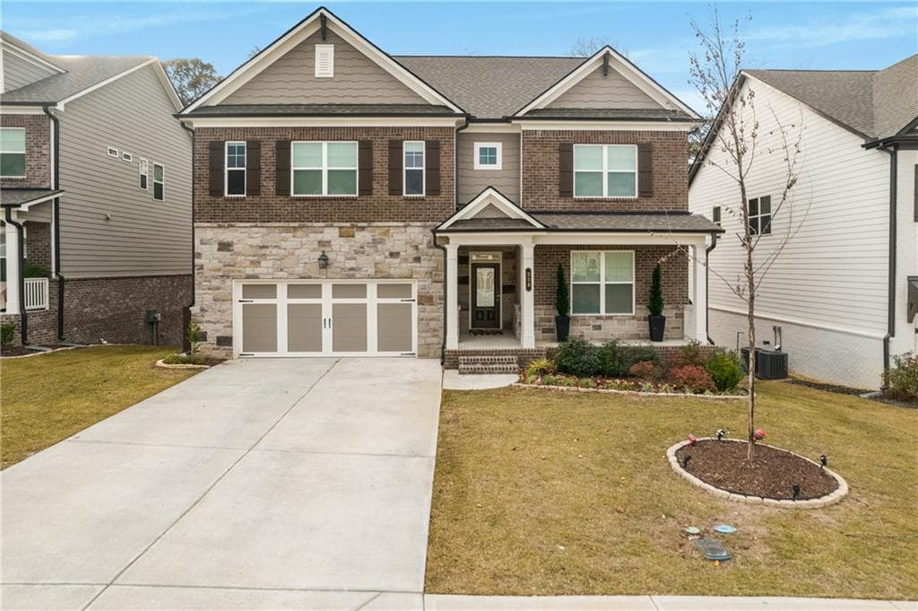 5 bedroom, 4 bathroom, 3,569 sq ft single family residence for sale at 338 Ryston Way, Lawrenceville, GA 30045 — photo 2