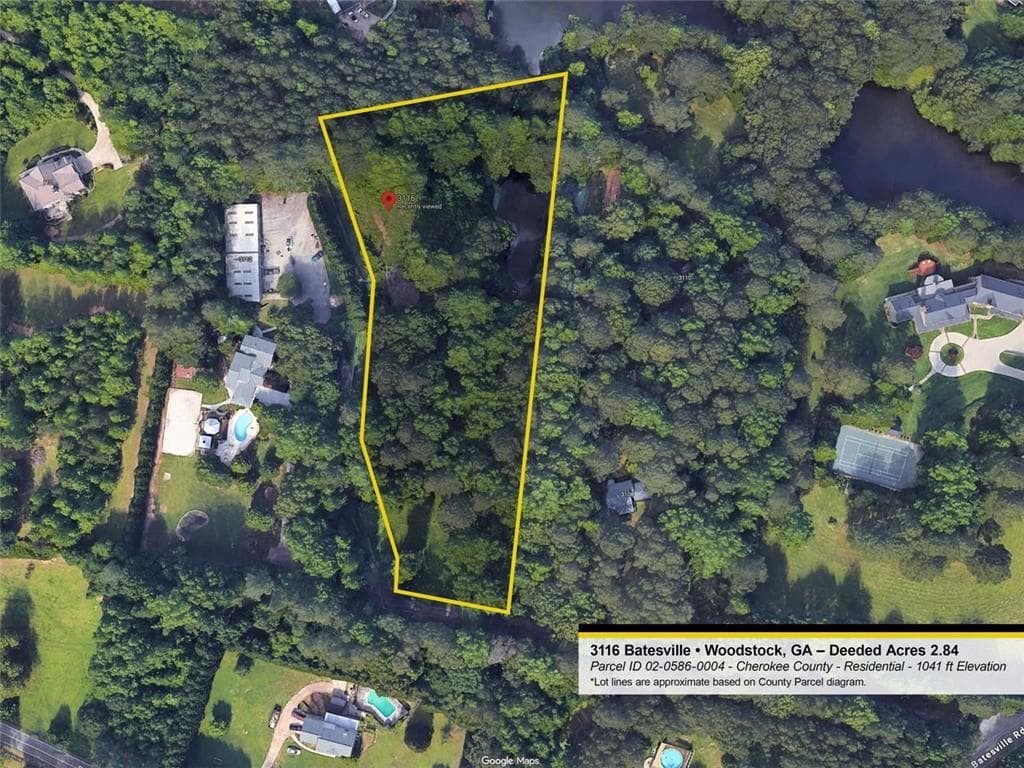 single family residence for sale at 3116 MH BATESVILLE Road, Woodstock, GA 30188