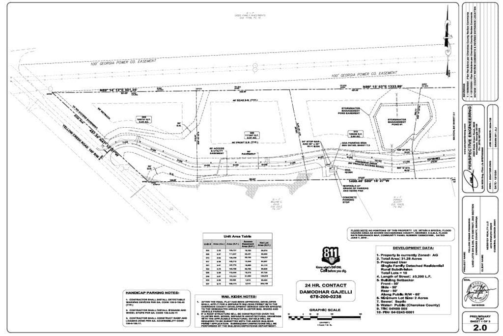 unimproved land for sale at 6540 Yellow Creek Road, Ball Ground, GA 30107 — photo 3