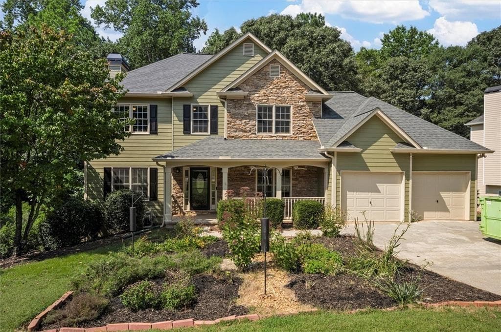 4 bedroom, 4 bathroom, 3,206 sq ft single family residence sold at 528 Wisteria Drive, Woodstock, GA 30188