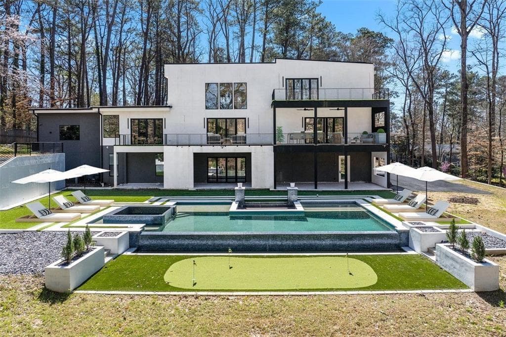 7 bedroom, 10 bathroom, 11,255 sq ft single family residence for sale at 1355 Moores Mill Road, Atlanta, GA 30327 — photo 2