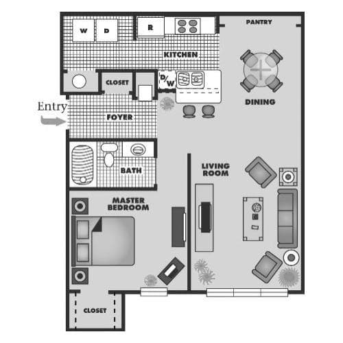 1 bedroom, 1 bathroom, 822 sq ft apartment for rent at 91 Somerset Club Drive 618, Cartersville, GA 30121 for $1,290 a month — photo 5