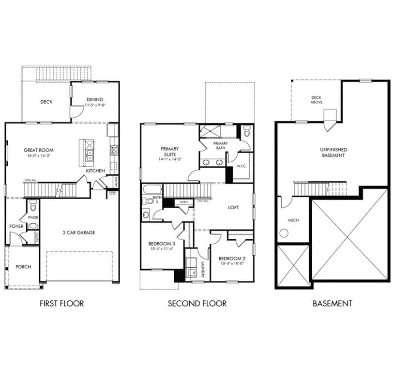 3 bedroom, 3 bathroom, 1,749 sq ft single family residence for sale at 5030 Paravicini Place, Cumming, GA 30041 — photo 2