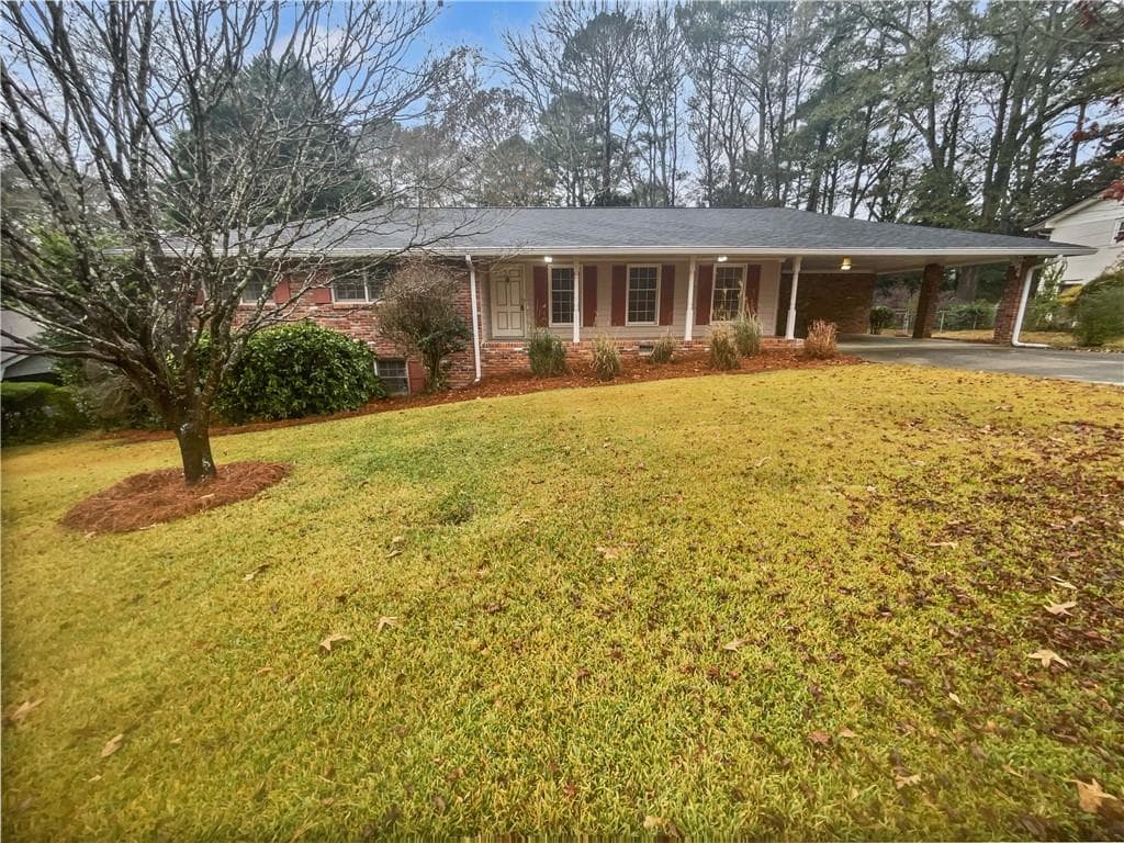 3 bedroom, 2 bathroom, 1,845 sq ft single family residence sold at 2956 Briarglen Drive, Atlanta, GA 30340