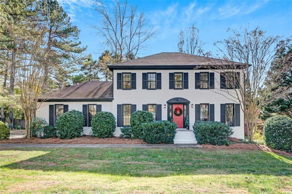 4 bedroom, 2 bathroom, 3,132 sq ft single family residence sold at 1494 Oak Springs Drive, Marietta, GA 30066