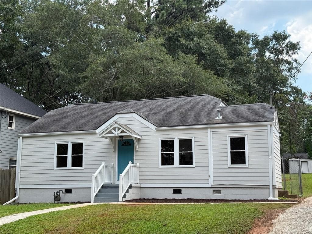 2 bedroom, 2 bathroom, 992 sq ft single family residence sold at 1631 Braeburn Drive, Atlanta, GA 30316