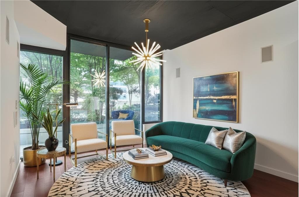 1 bedroom, 1 bathroom, 797 sq ft condominium sold at 855 Peachtree Street 1108, Atlanta, GA 30308
