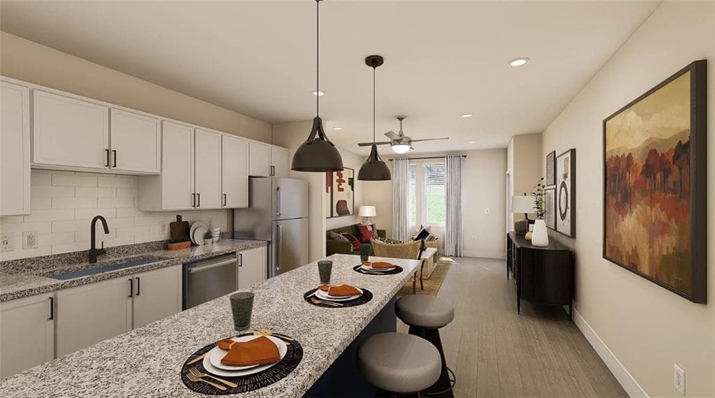 1 bedroom, 1 bathroom, 739 sq ft apartment for rent at 1450 Peachtree Industrial Boulevard 3003A, Sugar Hill, GA 30518 for $1,684 a month — photo 3