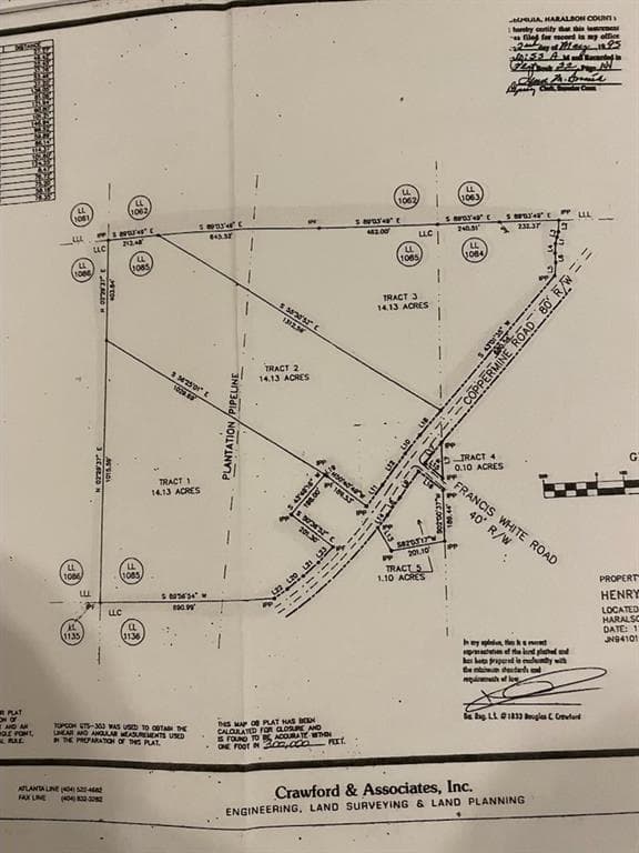 unimproved land for sale at 00 Coppermine Rd  Trac #1, Buchanan, GA 30113
