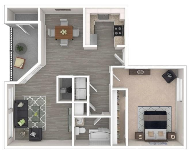 1 bedroom, 1 bathroom, 710 sq ft apartment for rent at 3655 Westchase Village Lane 3850-23580F, Peachtree Corners, GA 30092 for $1,135 a month — photo 1 of 36