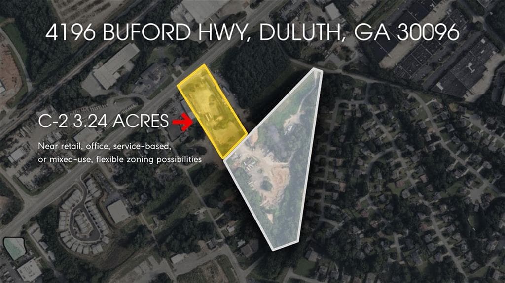 unimproved land for sale at 4196 Buford Highway, Duluth, GA 30096 — photo 2