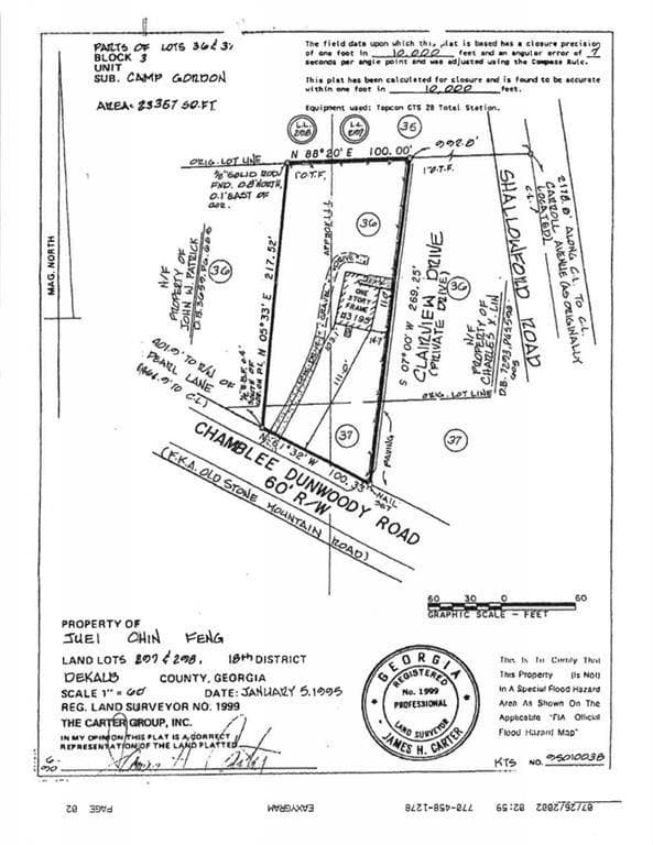 unimproved land for sale at 3195 CHAMBLEE DUNWOODY Road, Chamblee, GA 30341