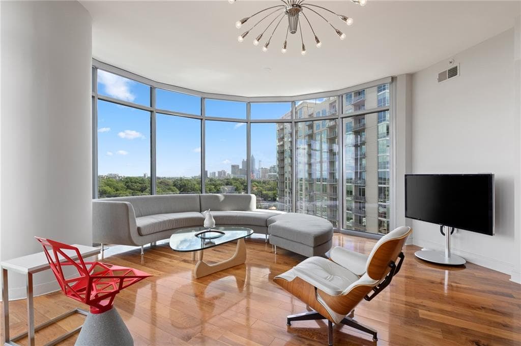2 bedroom, 3 bathroom, 1,820 sq ft condominium for rent at 222 12th Street 1806, Atlanta, GA 30309 for $7,500 a month — photo 2