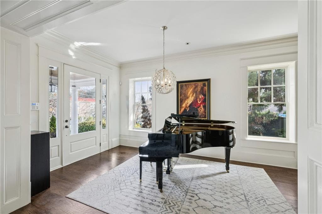 6 bedroom, 7 bathroom, 6,720 sq ft single family residence for sale at 387 9th Street, Atlanta, GA 30309 — photo 6