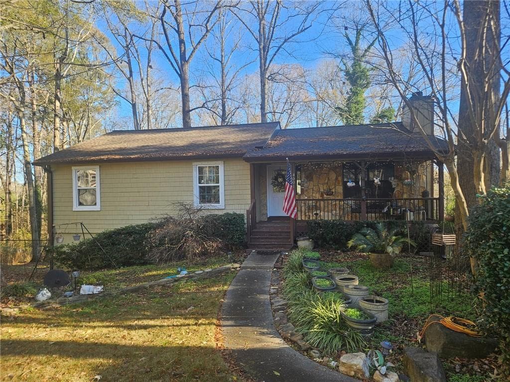 3 bedroom, 2 bathroom, 1,456 sq ft single family residence sold at 4001 Wylie Lane, Powder Springs, GA 30127
