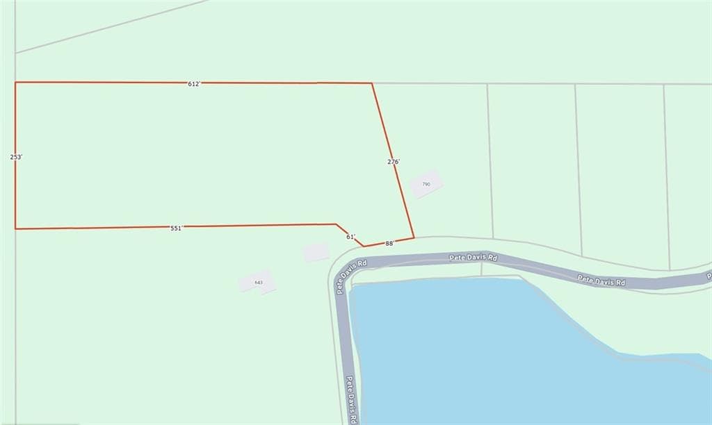 unimproved land for sale at 0 Pete Davis Road, Newnan, GA 30263