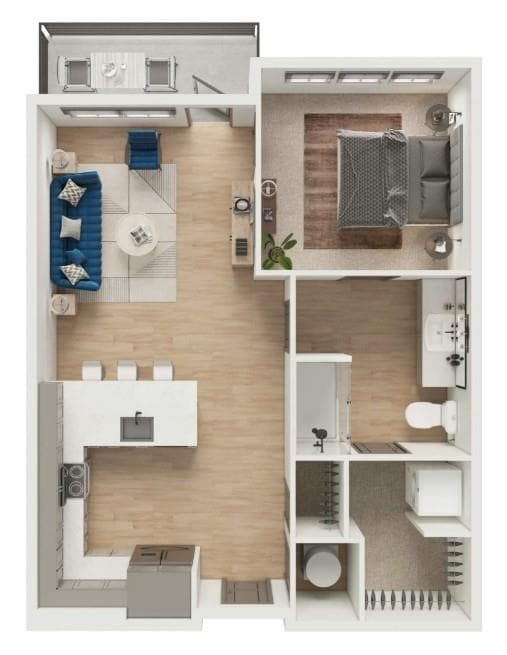 1 bedroom, 1 bathroom, 708 sq ft apartment for rent at 1881 2nd Avenue 3203, Decatur, GA 30032 for $1,808 a month — photo 1 of 27