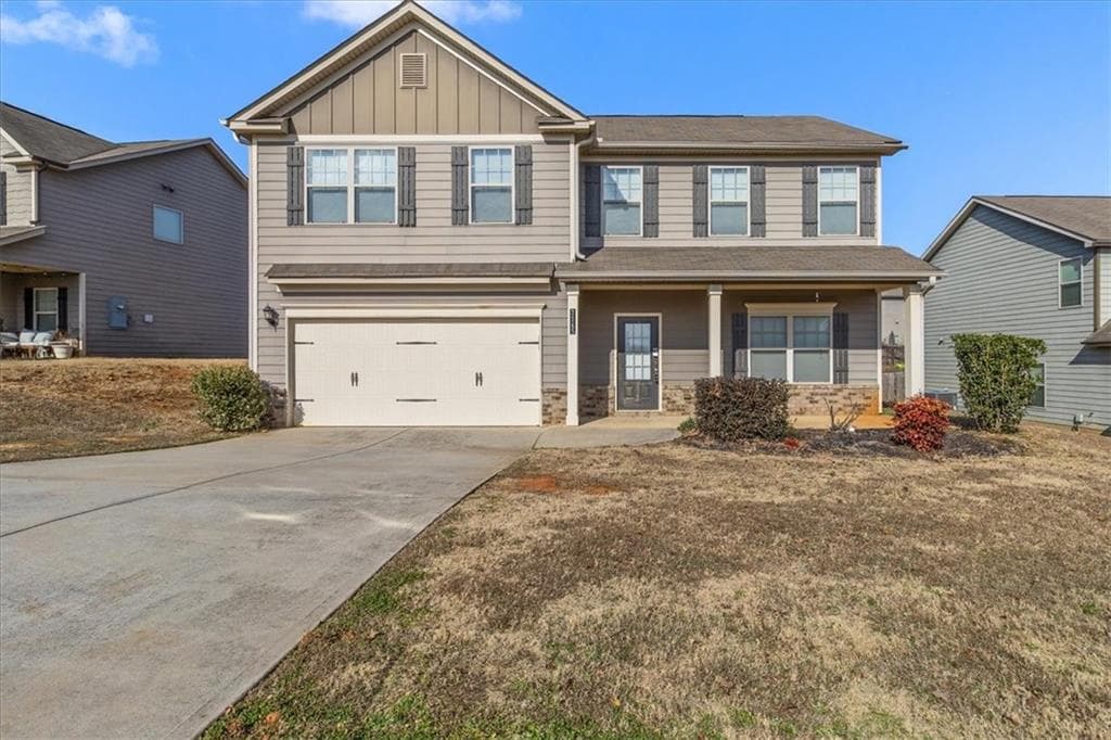 4 bedroom, 3 bathroom, 2,486 sq ft single family residence sold at 2145 Villa Spring Court, Dacula, GA 30019