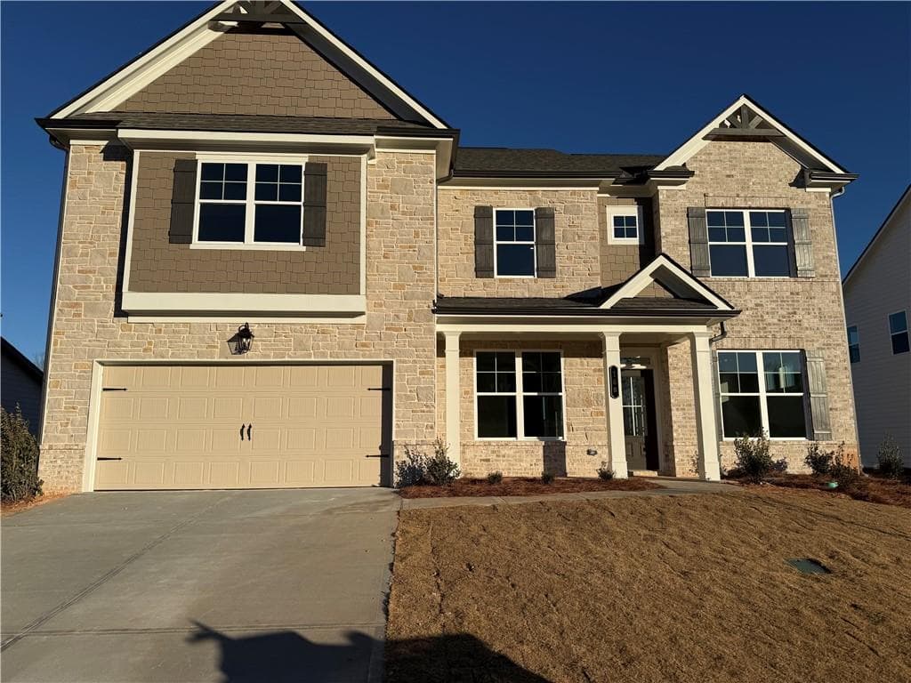 4 bedroom, 3 bathroom, 3,038 sq ft single family residence sold at 168 Brandle Rose Way, Hoschton, GA 30548