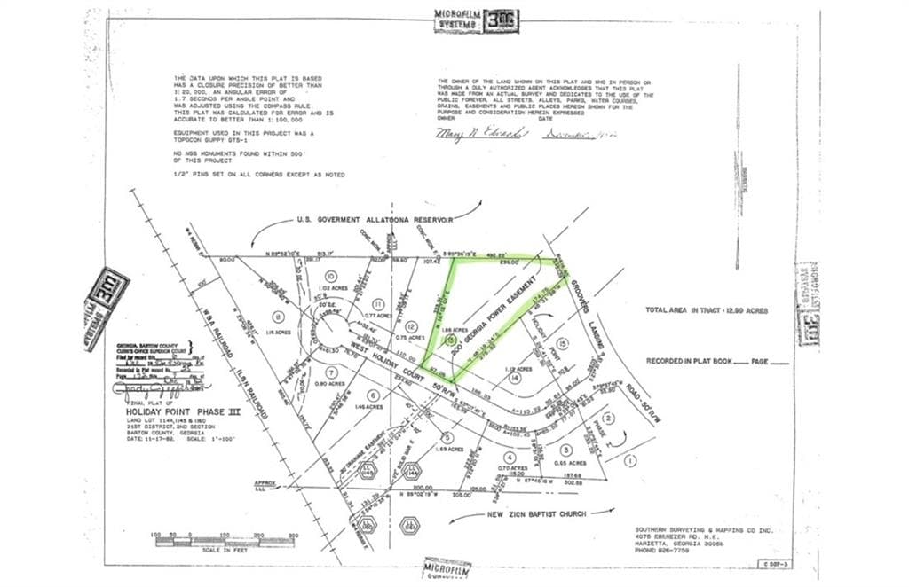 unimproved land for sale at 5158 W Holiday Court, Acworth, GA 30102 — photo 7