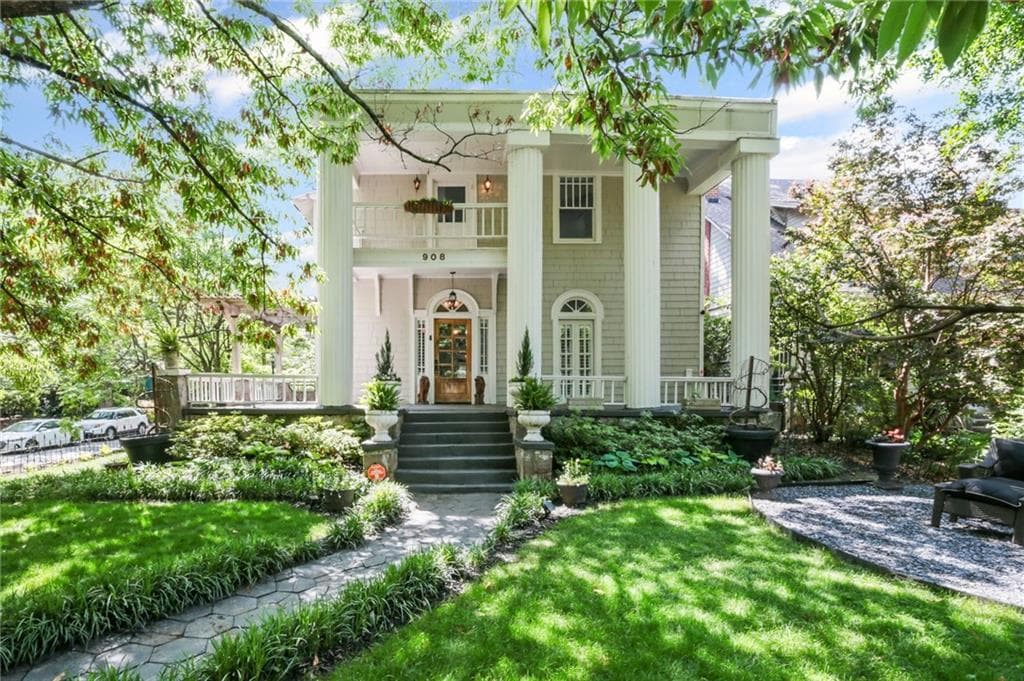 3 bedroom, 3 bathroom, 2,833 sq ft single family residence sold at 908 N Highland Avenue, Atlanta, GA 30306