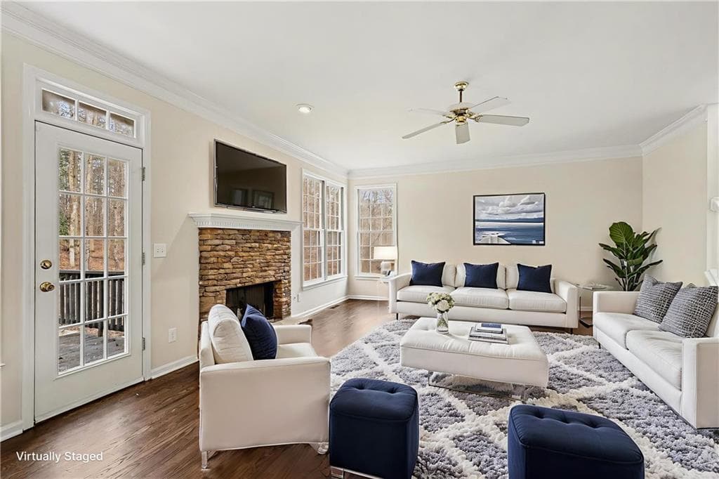 5 bedroom, 4 bathroom, 3,835 sq ft single family residence under contract at 135 Birch Hollow Trail, Marietta, GA 30064 — photo 10