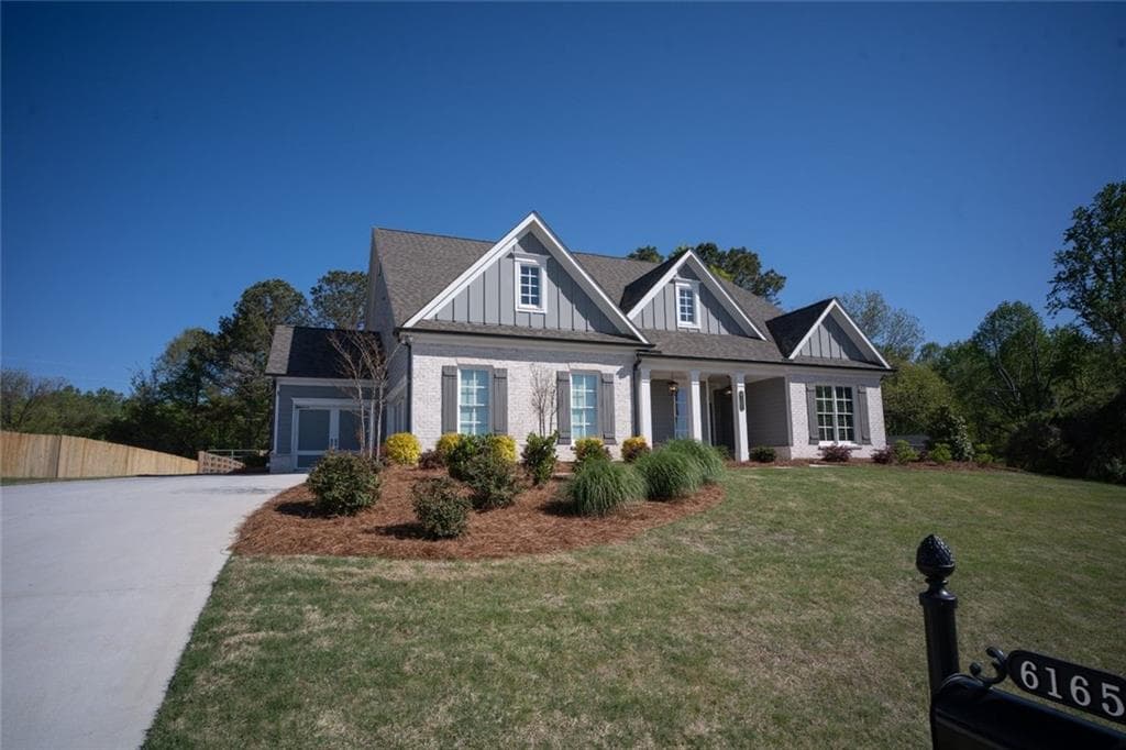 4 bedroom, 4 bathroom, 2,756 sq ft single family residence sold at 6165 Namon Wallace Drive, Cumming, GA 30028