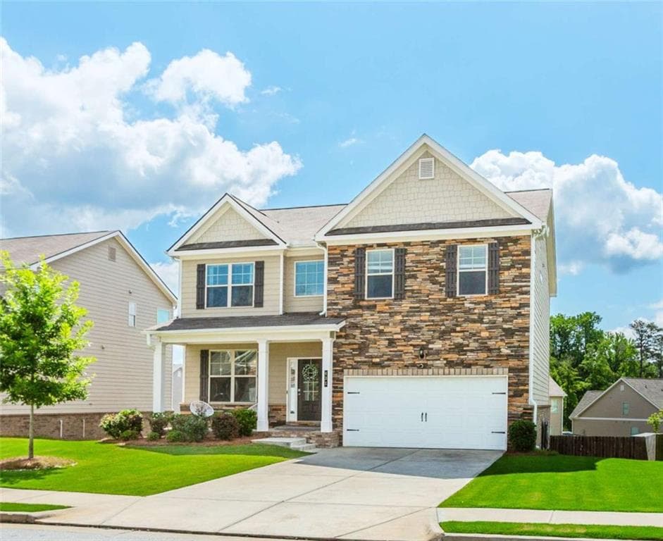 5 bedroom, 4 bathroom, 4,153 sq ft single family residence sold at 431 Hinton Farm Way, Dacula, GA 30019