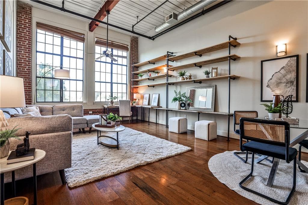 1 bedroom, 2 bathroom, 1,072 sq ft condominium sold at 1261 Caroline Street 206, Atlanta, GA 30307