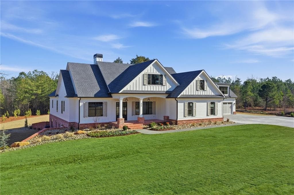 4 bedroom, 4 bathroom single family residence sold at 454 Mt. Olive Church Lane, White, GA 30184