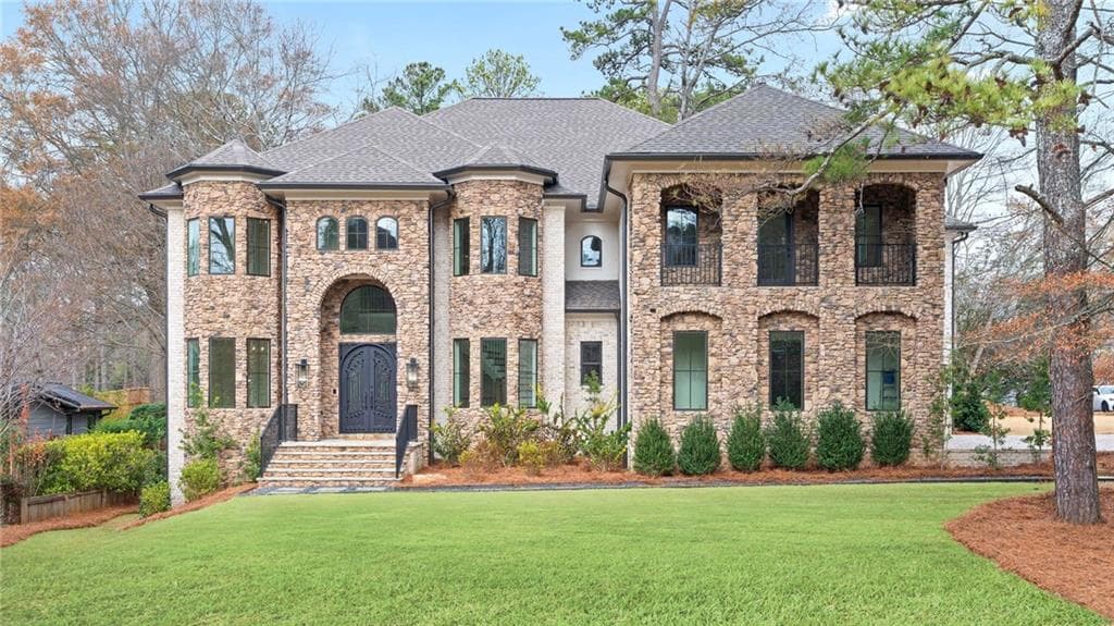 8 bedroom, 8 bathroom, 8,013 sq ft single family residence for sale at 1694 Harts Mill Road, Brookhaven, GA 30319